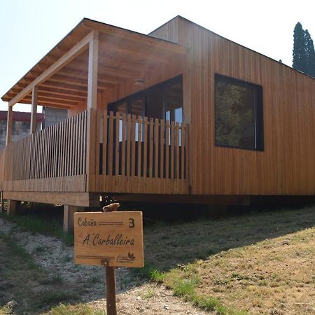 Cabanas Compostela - Cabana A Carballeira San Giacomo di Compostella Esterno foto